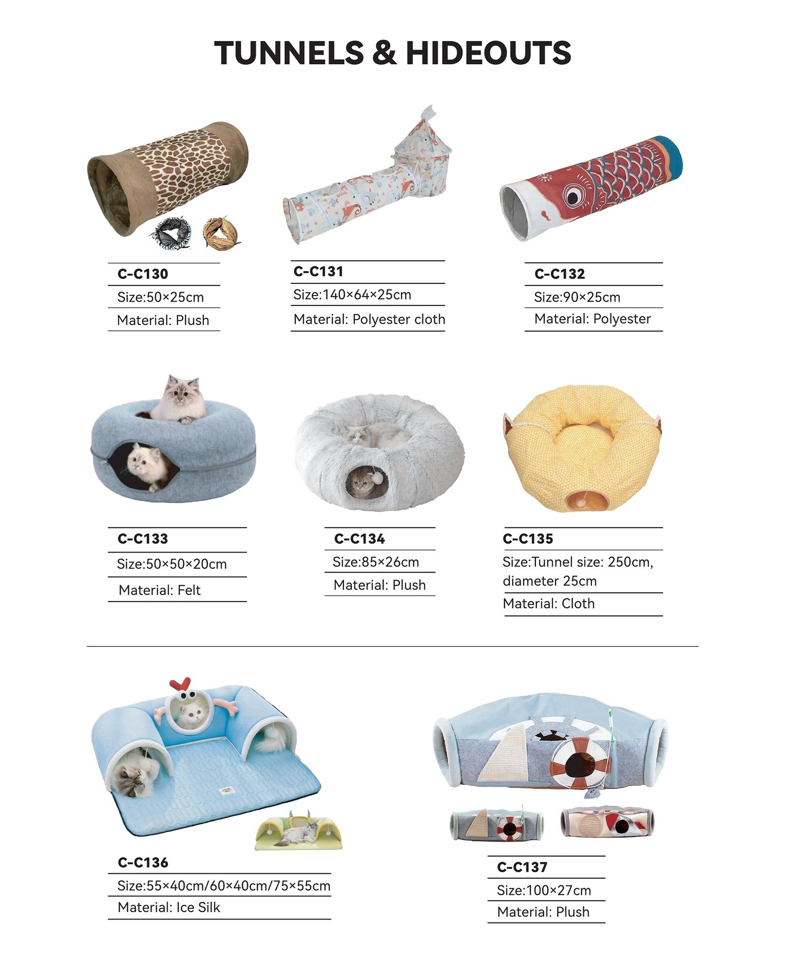 Are cat tunnels safe for kittens