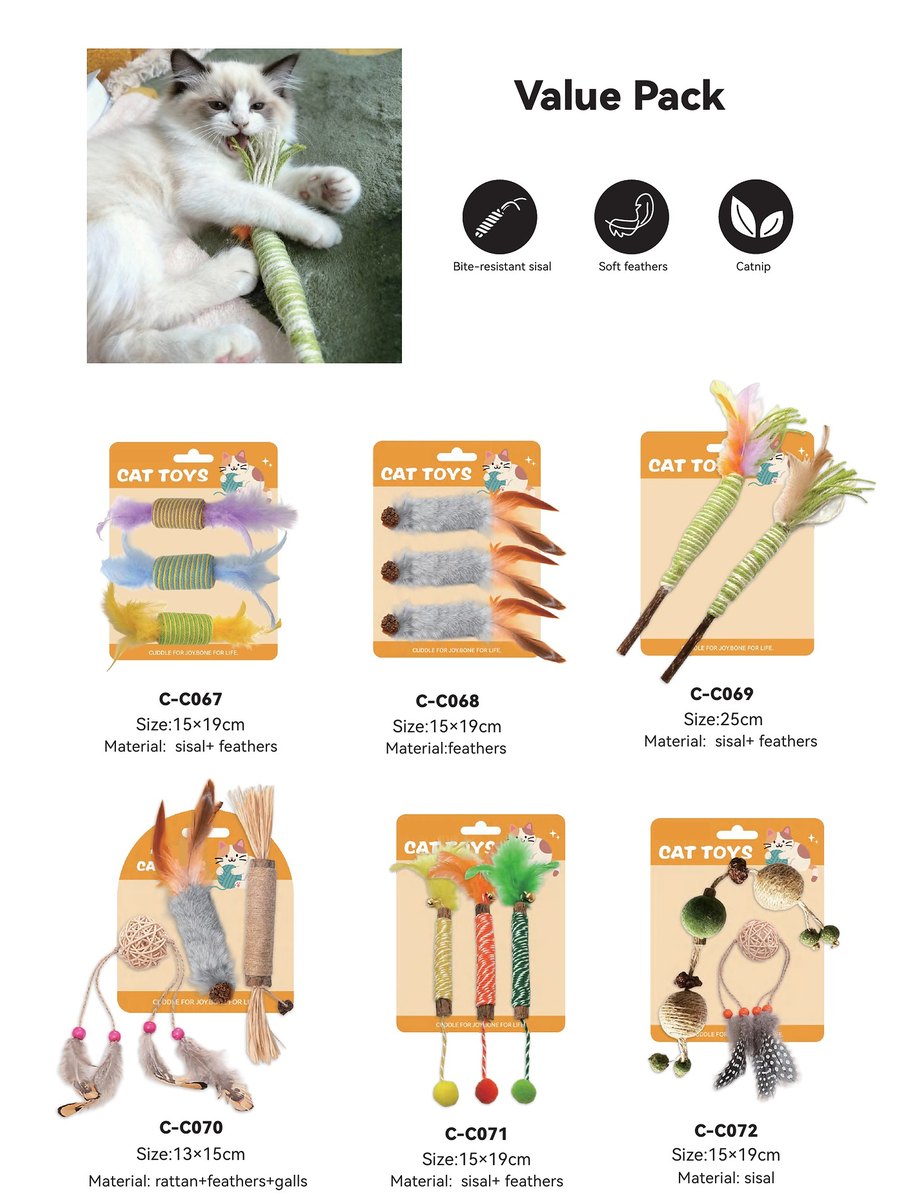 Value Packs C-C067 – C-C072