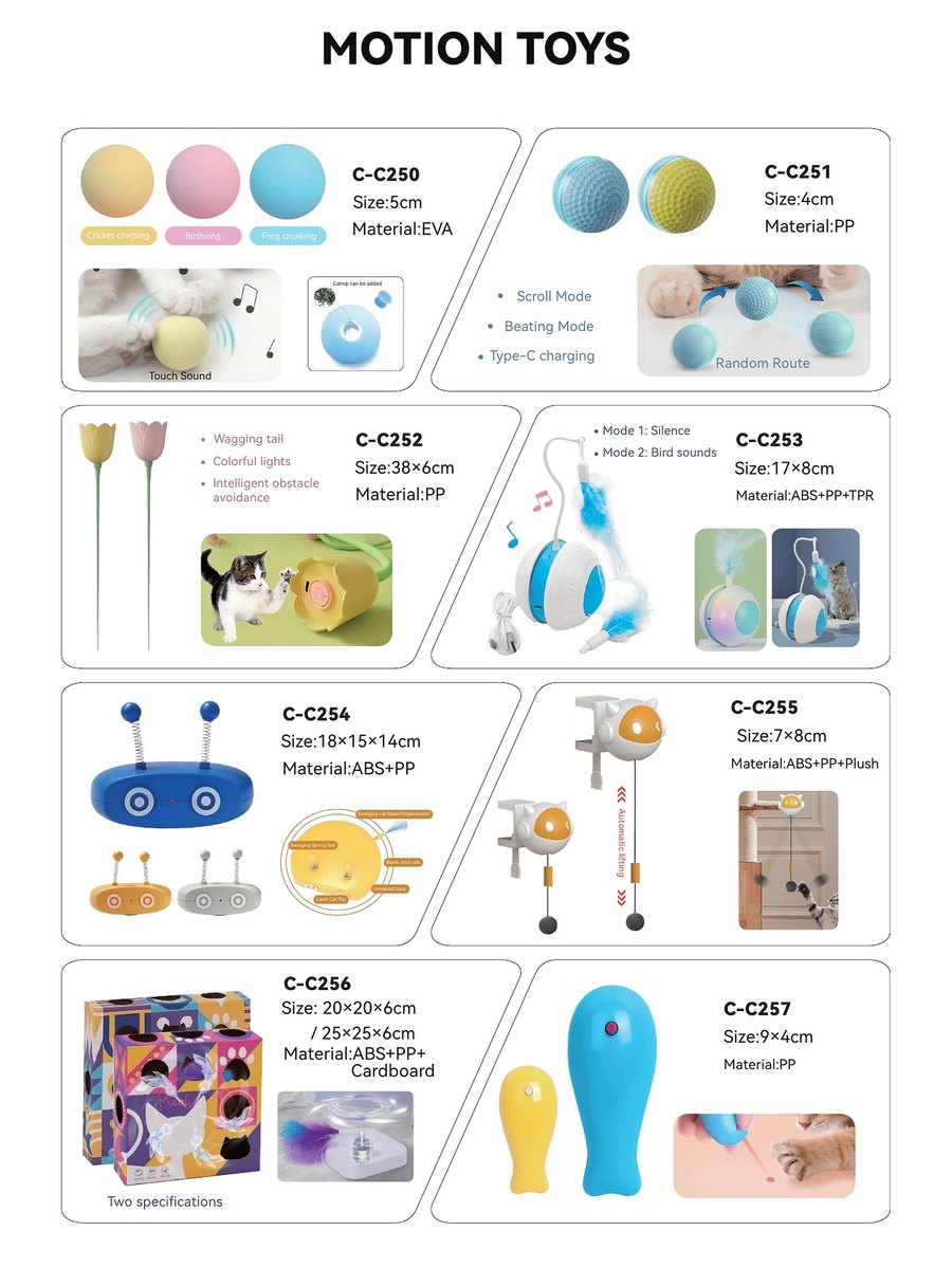 Motion Toys C-C250 – C-C257