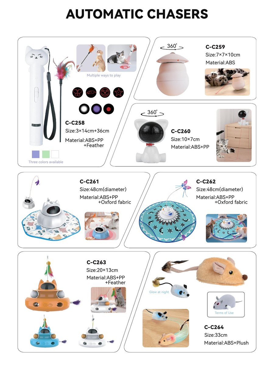 Automatic Chasers C-C258 – C-C264
