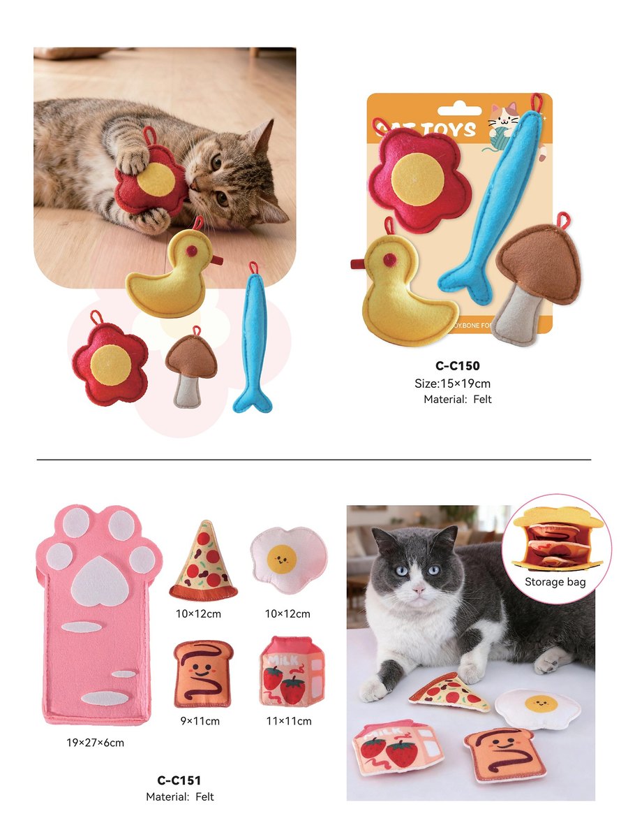 Felt Storage C-C150 – C-C151 wholesale cat toys | PawMivo