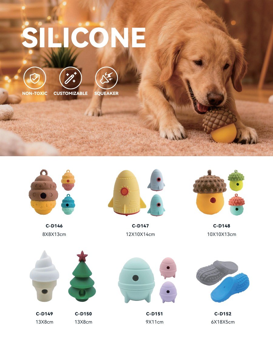 Jouets à mâcher et distributeurs de friandises · C-D146 - C-D152