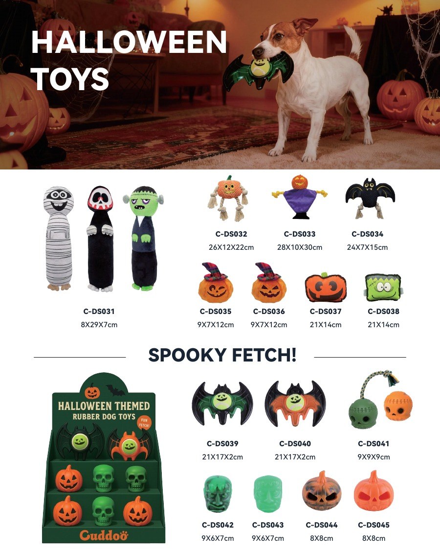 Saisonales Hundespielzeug · C-DS031 - C-DS045